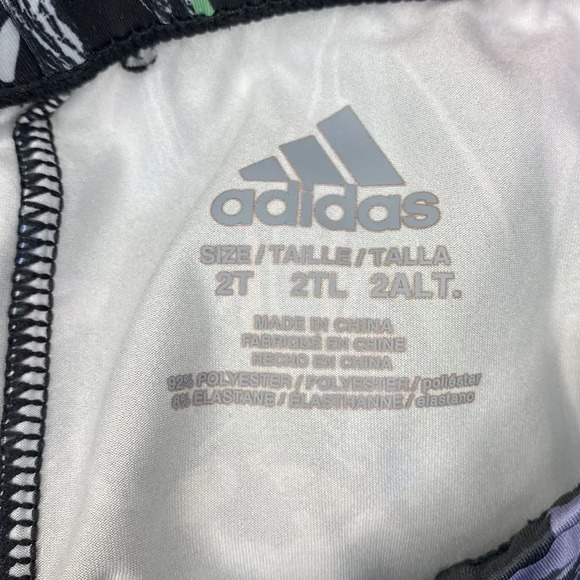 Adidas & Nike Dri-fit leggings bundle Toddler 2T - Picture 4 of 7